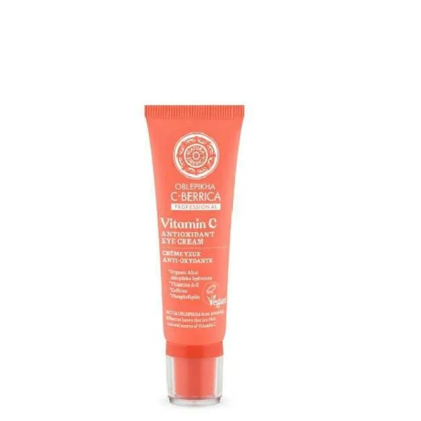 NATURA SIBERICA Oblepikha C-Berrica Vitamin C Antioxidant Eye Cream Αντιοξειδωτική Κρέμα Ματιών Κατά Των Μαύρων Κύκλων & Της Κούρασης, 30ml