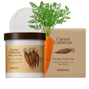SKINFOOD Carrot Carotene Calming Water Pad 250g 60 pad