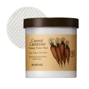 SKINFOOD Carrot Carotene Calming Water Pad 250g 60 pad