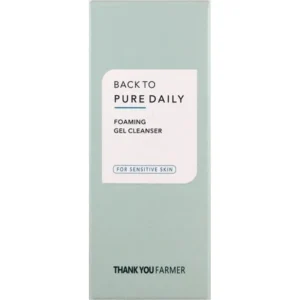 Thank You Farmer Back to Pure Daily Foaming Gel Cleanser Aφρώδες Τζελ Καθαρισμού Προσώπου για Ευαίσθητες Επιδερμίδες, 200ml