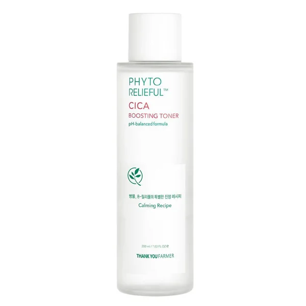 Thank You Farmer Phyto Relieful Cica Boosting Toner για Καθημερινή Χρήση, 200ml