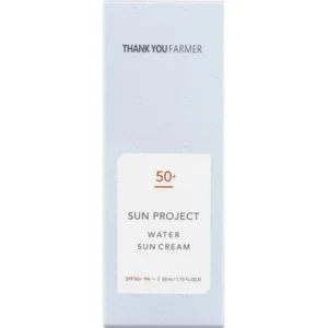 Thank You Farmer Sun Project Water Sun Cream SPF50+ PA+++ Ενυδατική Αντηλιακή Κρέμα Προσώπου, 50ml