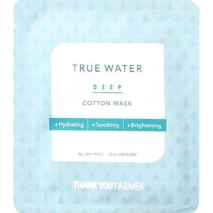 Thank You Farmer True Water Deep Cotton Mask Ενυδατική Mάσκα Προσώπου, 25ml