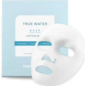 Thank You Farmer True Water Deep Cotton Mask Ενυδατική Mάσκα Προσώπου, 25ml