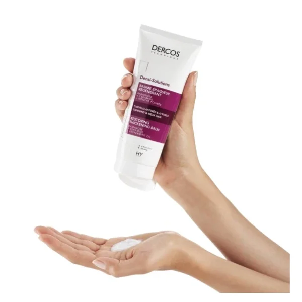 Vichy Dercos Densi-Solutions Τονωτικό Βάλσαμο για Λεπτά & Αδύναμα Μαλλιά 200ml - Image 2