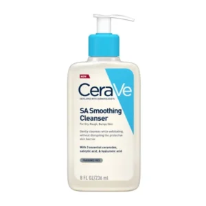 CeraVe SA Smoothing Cleanser, Τζελ Καθαρισμού & Απολέπισης της Ξηρής Επιδερμίδας Προσώπου & Σώματος, 236ml