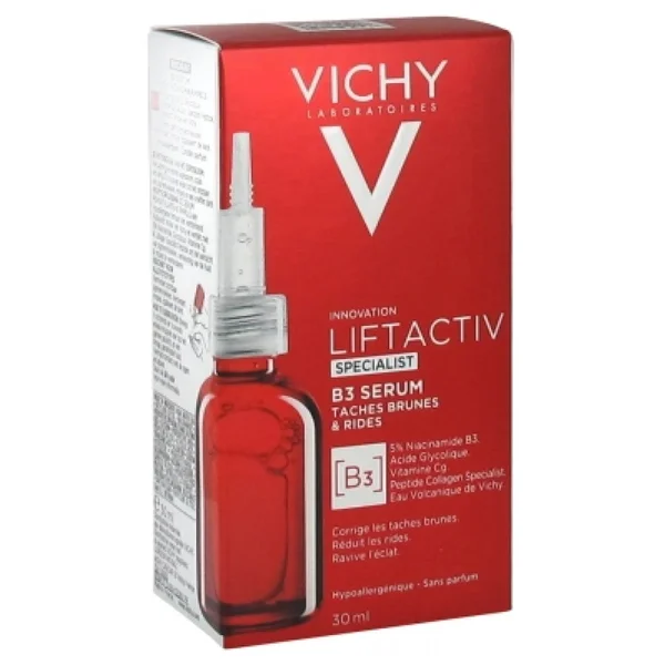 Vichy Liftactiv Specialist Serum B3, Ορός Κατά των Πανάδων, των Δυσχρωμιών & των Ρυτίδων, 30ml - Image 4