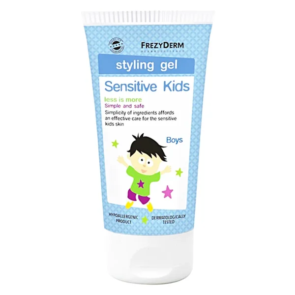 Frezyderm Sensitive Kids Styling Gel, Παιδικό Ζελέ Μαλλιών για Δυνατό Κράτημα, 100ml - Image 3