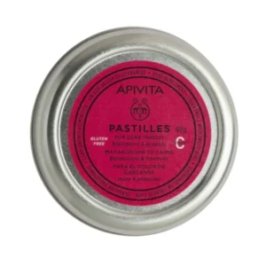 Apivita Παστίλιες για τον πονεμένο λαιμό με βατόμουρο & πρόπολη 45g