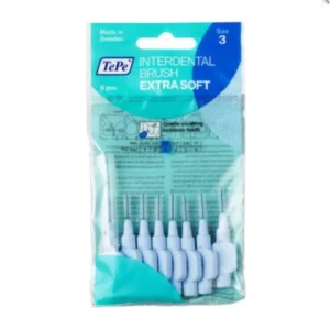 TePe Μεσοδόντια Βουρτσάκια Extra Soft Μπλε 0.6mm 8τμχ
