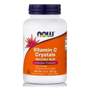 Now Foods Vitamin C Crystals Ascorbic Acid Powder, 227g
