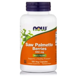 Now Foods Saw Palmetto Berries 550mg, 100veg.caps