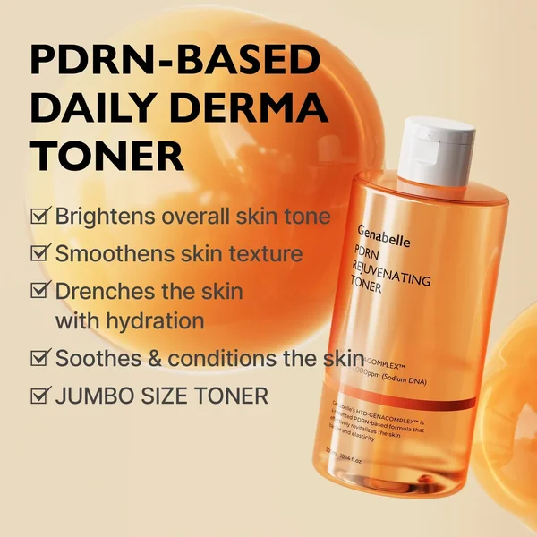 Genabelle PDRN Rejuvenating Toner - Αναζωογονητική τονωτική λοσιόν με PDRN για θαμπά δέρματα - Image 2