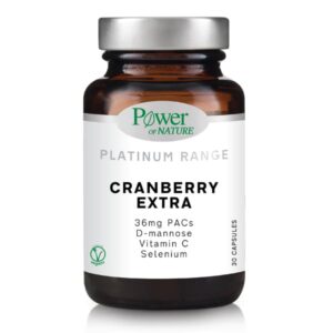Power of Nature Platinum Range Cranberry Extra, 30caps