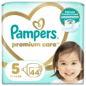 Pampers Premium Care No.5 (11-16kg) Βρεφικές Πάνες, 44τεμ