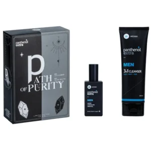 Panthenol Extra Men Promo Path of Purity με Men 3in1 Cleanser Ανδρικό Σαμπουάν – Αφρόλουτρο, 200ml & Men Wood, Chocolate & Oriental Eau De Toilette Ανδρικό Άρωμα, 50ml