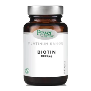 Power of Nature Platinum Range Biotin 1000μg, 30caps
