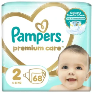 Pampers Premium Care Πάνες Μέγεθος 2 4-8 Κg 68 Πάνες