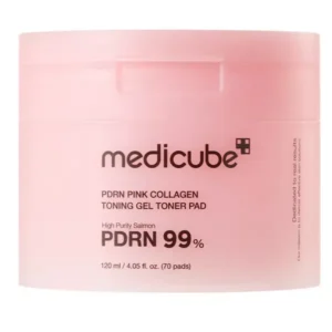 MEDICUBE PDRN Pink Collagen Toning Gel Toner 70 pads