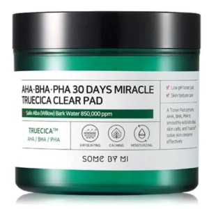Some By Mi AHA BHA PHA 30 Days Miracle Truecica Clear Pad Δίσκοι Καθαρισμού & Ενυδάτωσης, 70τεμ
