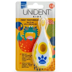 Intermed Unident Kids Baby First Toothbrush Παιδική Οδοντόβουρτσα για 1+ Ετών, 1τεμ
