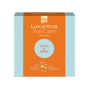 Intermed Luxurious SunCare Face & Body Family Pack με High Protection Face Cream SPF50, 75ml & Sun Protection Body Cream SPF30, 200ml, 1σετ