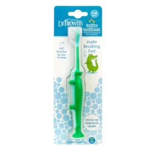 Dr. Brown’s Οδοντόβουρτσα Κρόκόδειλος 0-3 ετών 1τμχ