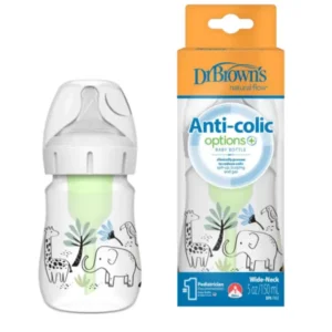 Dr. Brown’s Anti-Colic Options+ Plastic Baby Bottle Wide Elephant 150ml