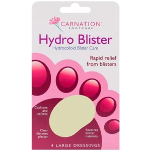 Carnation Hydrocolloid Blister Care Επιθέματα για Ανακούφιση από Φουσκάλες, 4τεμ
