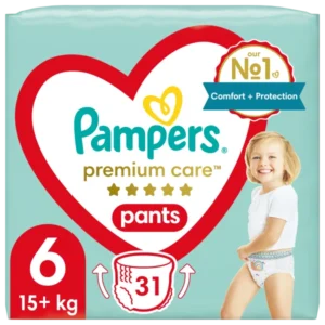 Pampers Premium Care Pants No6 (15+kg) 31τμχ