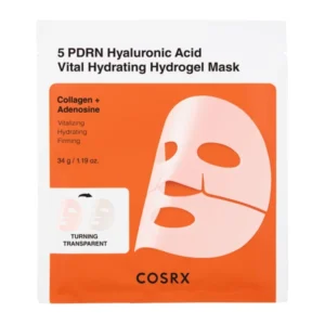 COSRX 5 PDRN Hyaluronic Acid Vital Hydrating Hydrogel Mask, 34g