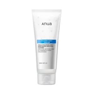 Anua – 8 Hyaluronic Acid + Squalane Moisturizing Gentle Gel Cleanser – 150 ml