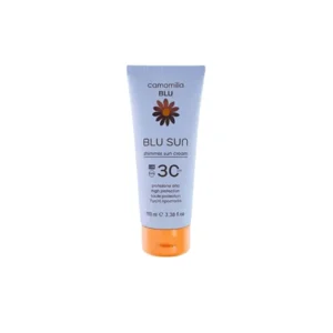 Camomilla Blu Shimmer Sun Cream SPF30 Αντιηλιακή Κρέμα Σώματος με χρυσό ιριδισμό 100ml