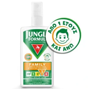 Jungle Formula Family Αντικουνουπικό Σπρέι για Προστασία από 1 Έτους, 100ml
