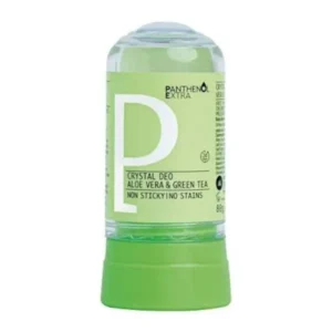 Panthenol Extra Aloe Vera & Green Tea Crystal Deo Αποσμητικό Roll-On με Αλόη & Πράσινο Τσάι, 80g