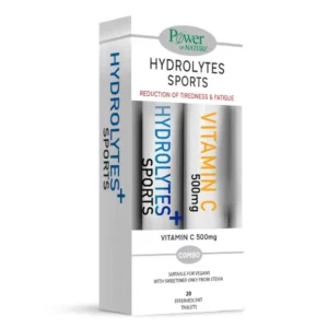 Power of Nature Combo Hydrolytes Sports, 20eff.tabs & Vitamin C 500mg, 20eff.tabs