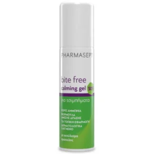 Pharmasept Bite Free SOS Calming Gel Τζελ για μετά το Τσίμπημα Χωρίς Αμμωνία, 15ml