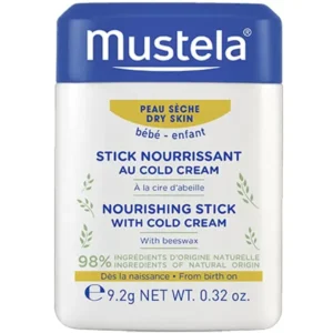 Mustela Nourishing Stick with Cold Cream Ενυδατικό Στικ με Βιολογικό Κερί Μέλισσας, 9.2gr