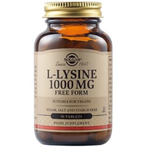 Solgar L-Lysine 1000mg, 50tabs