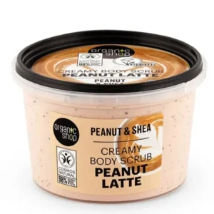 Organic Shop by Natura Siberica Peanut Latte Creamy Scrub Απολεπιστικό Σώματος, 250ml