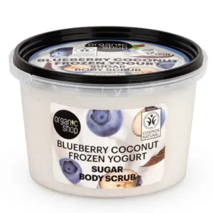 Organic Shop by Natura Siberica Blueberry Coconut Sugar Scrub Απολεπιστικό Σώματος, 250ml