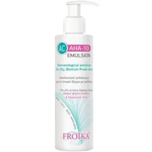 Froika AC AHA-10 Αναπλαστικό Γαλάκτωμα για Λιπαρή & Ακνεϊκή Επιδερμίδα με Ατέλειες, 125ml