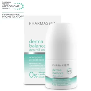 Pharmasept Balance Mild Deo Roll-On Απαλό Αποσμητικό για Ευαίσθητες Επιδερμίδες, 50ml