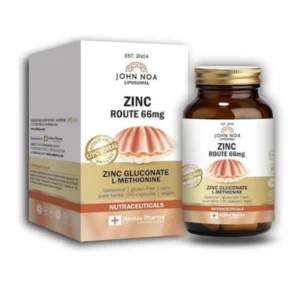 John Noa Liposomal Zinc Route 66mg, 90caps