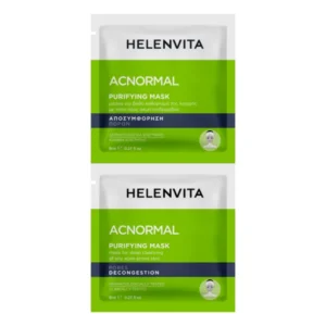 Helenvita Acnormal Purifying Mask Μάσκα Προσώπου για την Αποσυμφόρηση Πόρων, 2x8ml