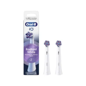 Oral-B iO Radiant White Ανταλλακτικές Κεφαλές Ηλεκτρικής Οδοντόβουρτσας, 2 τμχ